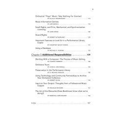 Insights and Essays on the Music Perf. Library