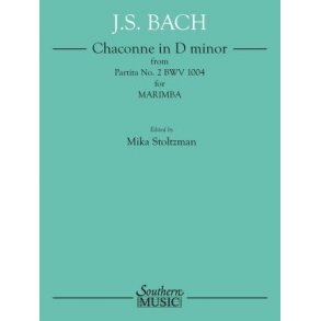 Chaconne in D minor from Partita No. 2 BWV 1004 : for Marimba Solo