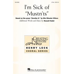 I'm Sick Of Musn'ts