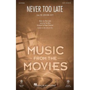 Never Too Late (from The Lion King)