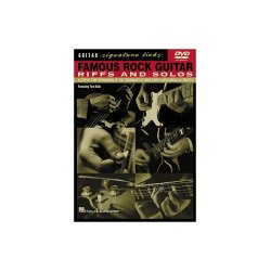 Famous Rock Guitar Riffs And Solos: Guitar Signature Licks DVD