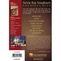 Stevie Ray Vaughan's Greatest Hits: Guitar Signature Licks (DVD)