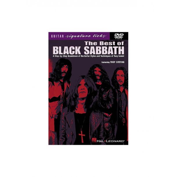 The Best Of Black Sabbath: Guitar Signature Licks (DVD)