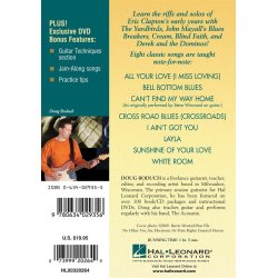 Eric Clapton: The Early Years -  Guitar Signature Licks DVD