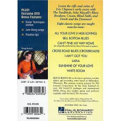 Eric Clapton: The Early Years -  Guitar Signature Licks DVD