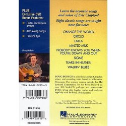 Eric Clapton: Acoustic Classics - Guitar Signature Licks DVD