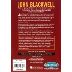 John Blackwell: Technique, Grooving and Showmanship DVD