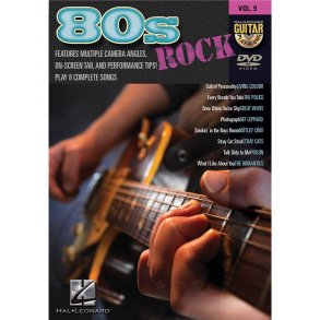 Guitar Play-Along DVD Volume 9: 80s Rock