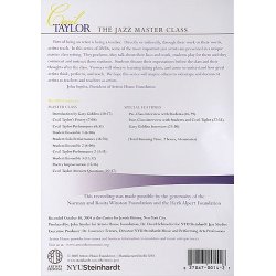 The Jazz Masterclass Series From NYU: Cecil Taylor