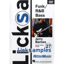 Funk/R&B Bass Lick Samples DVD