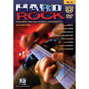 Guitar Play-Along DVD Volume 25: Hard Rock