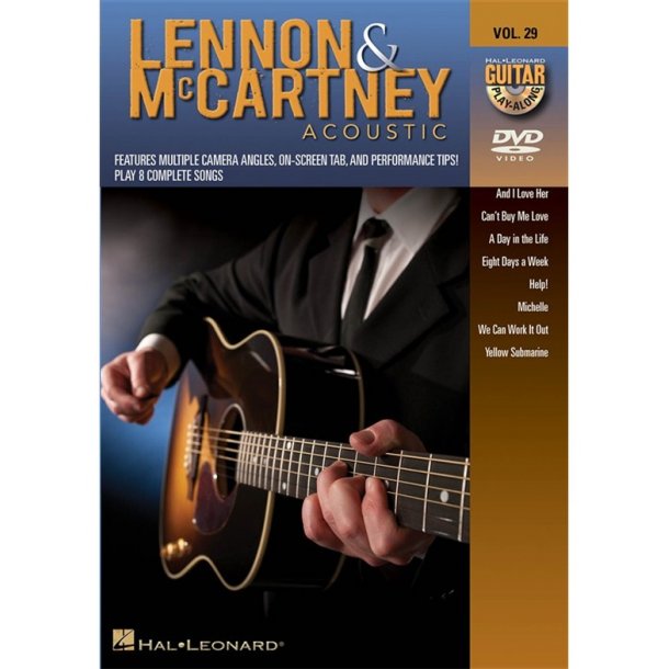 Guitar Play-Along DVD Volume 29: Lennon &amp; McCartney Acoustic