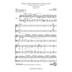 When Christ Was Born of Mary Free : Psallite Choral Series