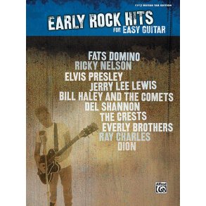 Early Rock Hits for Easy Guitar : Easy Guitar Tab