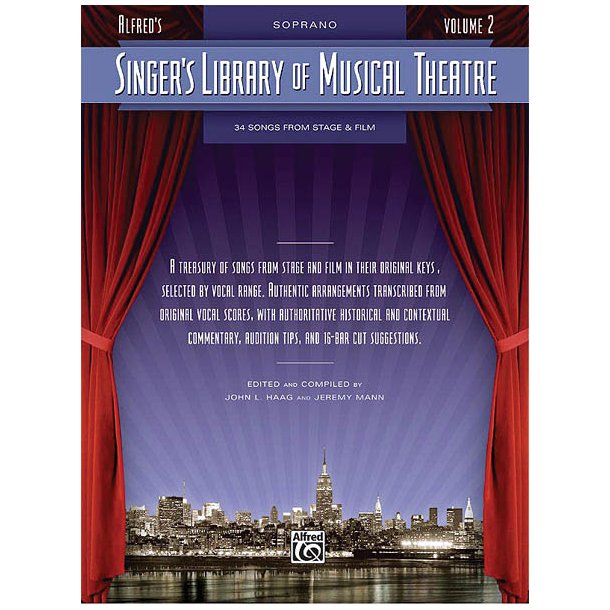 Singer's Library of Musical Theatre - Vol. 2 : Soprano Book Only