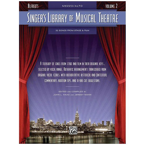 Singer's Library of Musical Theatre - Vol. 2 : Mezzo-Soprano Book Only