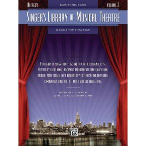 Singer's Library of Musical Theatre - Vol. 2 : Baritone Book Only