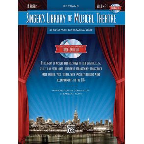 Singer's Library of Musical Theatre - Vol. 1 : Soprano Book/2-CDs Pack