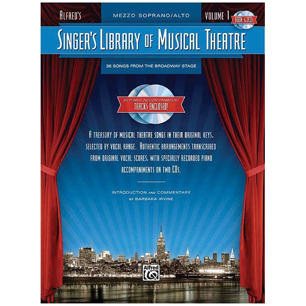 Singer's Library of Musical Theatre - Vol. 1 : Mezzo-Soprano Book/2-CDs Pack