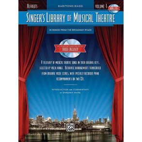 Singer's Library of Musical Theatre - Vol. 1 : Baritone Book/2-CDs Pack