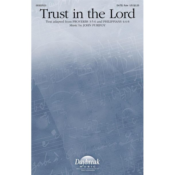 Trust in the Lord