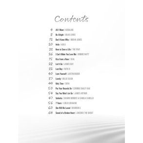 Chill Pop Piano Solos