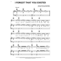 Taylor Swift - Lover, Piano, Vocal and Guitar