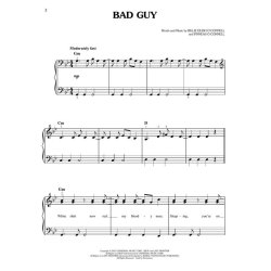 When We All Fall Asleep, Where Do We Go? : Easy Piano Songbook