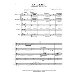 La La Land : for Brass Quintet Score and Parts