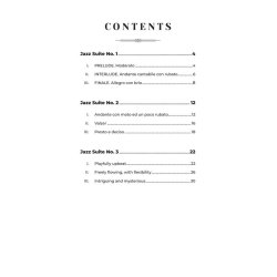 Three Jazz Suites for Piano : Early to Later Intermediate Level