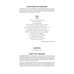 Light : Joni Jensen Choral Series