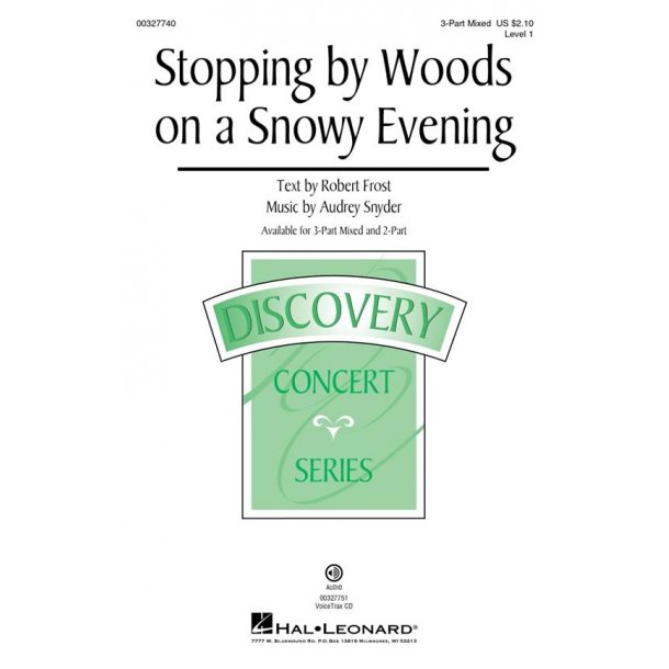 Stopping by Woods on a Snowy Evening : Discovery Level 1