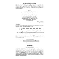 Caliban's Dream : Jonathan Palant Choral Series