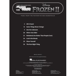 Frozen II - Easy Play-Along : Music from the Motion Picture Soundtrack