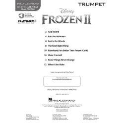 Frozen II - Instrumental Play-Along Trumpet : Music from the Motion Picture Soundtrack