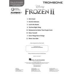Frozen II - Instrumental Play-Along Trombone : Music from the Motion Picture Soundtrack
