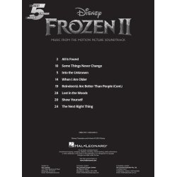Frozen II - Five Finger Piano : Music from the Motion Picture Soundtrack
