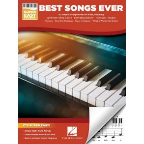 Best Songs Ever - Super Easy Piano
