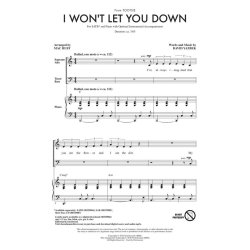 I Won't Let You Down : from Tootsie
