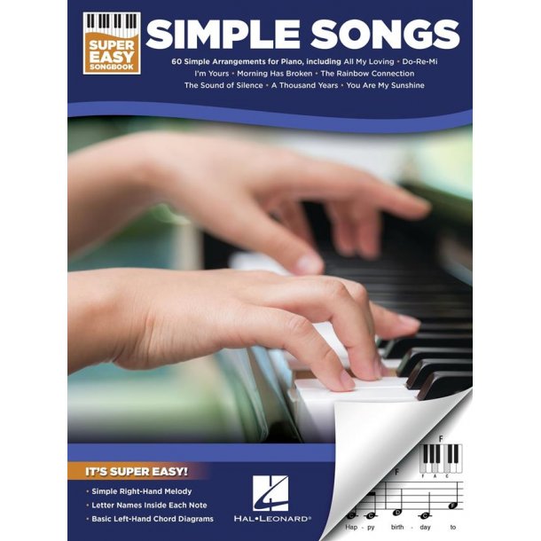 Simple Songs : Super Easy Songbook