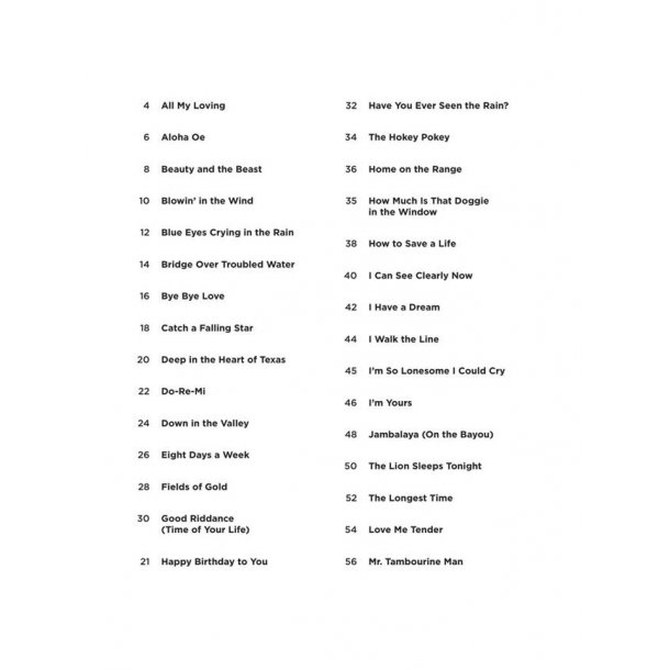 Simple Songs : Super Easy Songbook