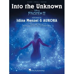 Into the Unknown (from Frozen II) : Piano/Vocal/Guitar Sheet Music