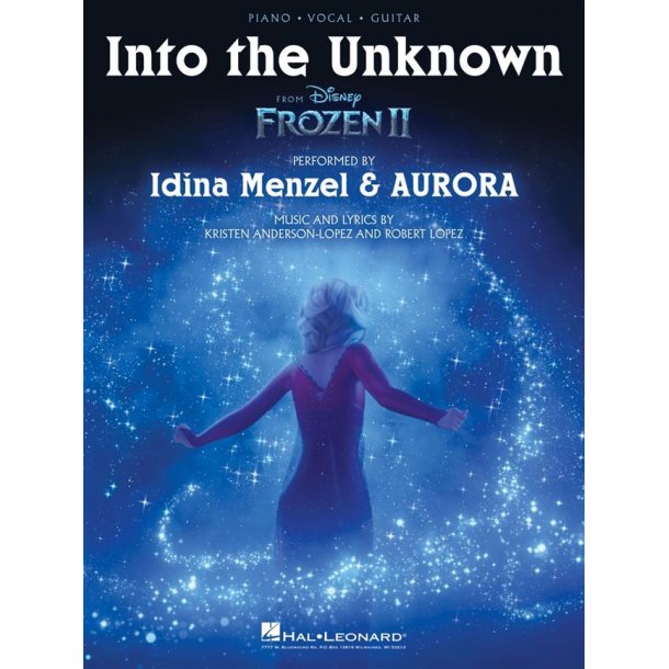 Into the Unknown (from Frozen II) : Piano/Vocal/Guitar Sheet Music