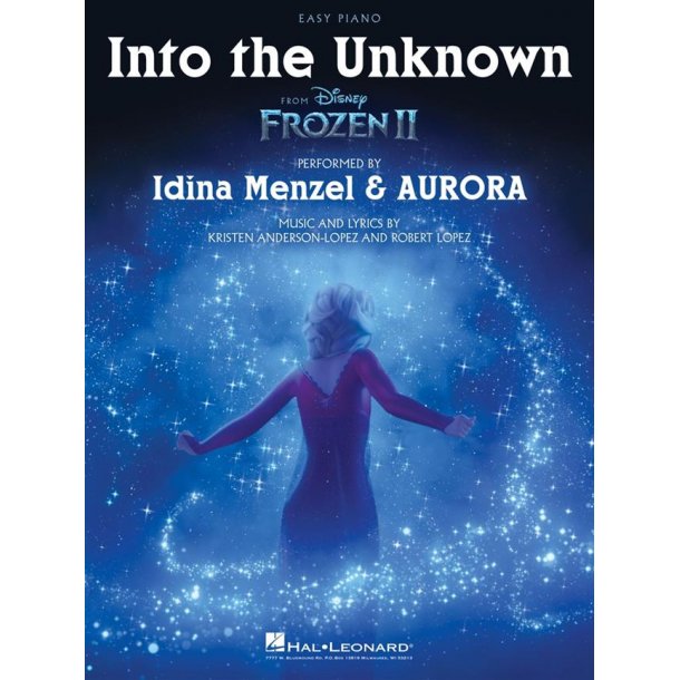 Into the Unknown (from Frozen II) : Easy Piano Sheet Music