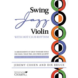 COHEN J & BRUCE D SWING JAZZ VIOLIN WITH HOT CLUB RHYTHM VLN BK/2CD