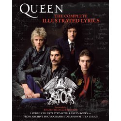 QUEEN THE COMPLETE ILLUSTRATED LYRICS PAPERBACK BAM BOOK