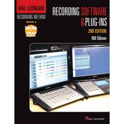 HAL LEONARD RECORDING METHOD BK 3 RECORDING SOFTWARE & PLUG-INS BK/DVD