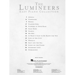 The Lumineers - Easy Piano Collection