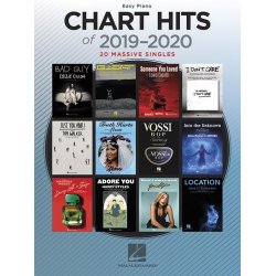 Chart Hits of 2019-2020 easy piano