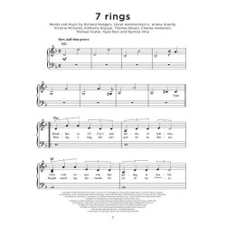 Chart Hits of 2019-2020 easy piano